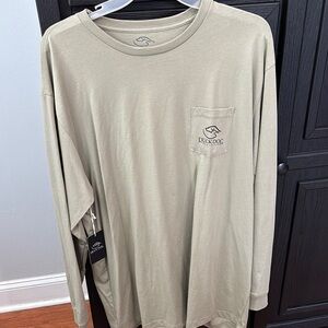 Men's Tan Long Sleeve Shirt